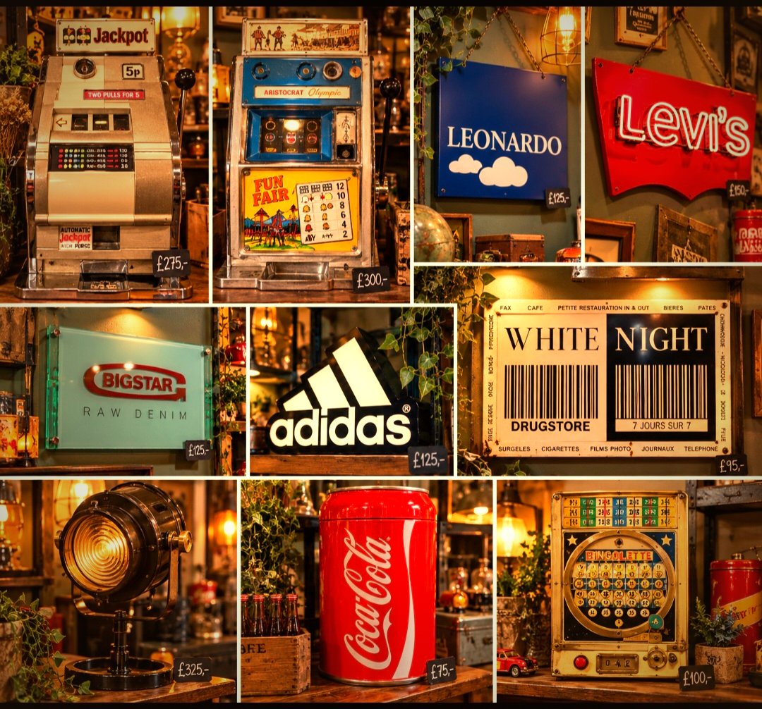 RETRO & VINTAGE EYECATCHERS!